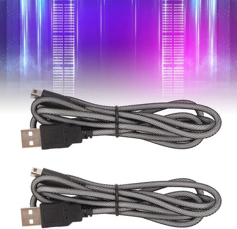 Dpofirs 2 قطعة 3DS كابل شاحن USB لـ 2DS 3DS 3DS XL جديد 3DS جديد 3DS XL جديد 2DSXL NDSI NDSI LL، شحن طاقة 5 أقدام لوحدة تحكم الألعاب in Saudi Arabia