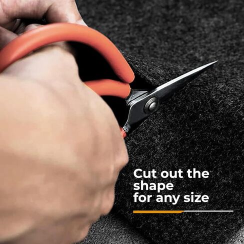 Siless 59"x122" Graphite Underfelt Carpet for Speaker, Sub Box Carpet, Auto, RV, Boat, Marine, Truck, Car Trunk Felt Fabric Material in Saudi Arabia