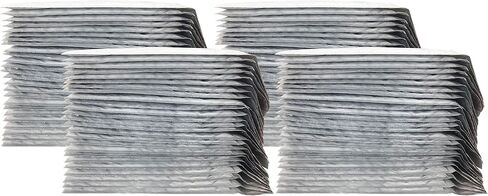 Amazon Basics Poly Bubble Mailer, Self-Seal, 4" x 8" (Internal Size - 3.75" x 7"), 25-Pack, white/grey in Saudi Arabia