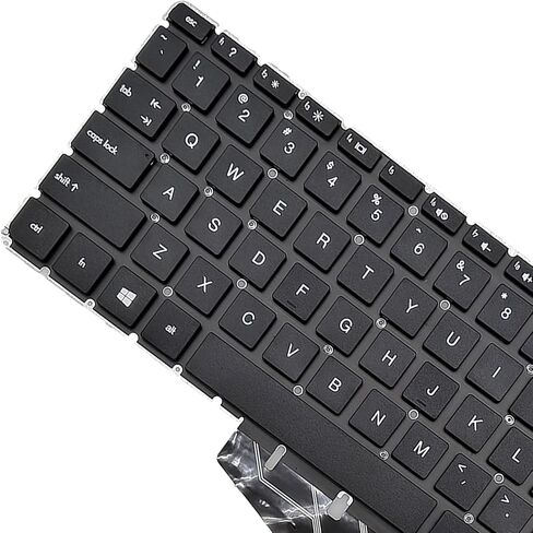 Replacement Laptop Keyboard Compatible with HP Pavilion 15-AU 15-BC 15-AW 15-AB 15-AK US Keyboard No Frame Black in Saudi Arabia
