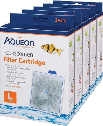 Aqueon Replacement Filter Cartridge Med 12PK in Saudi Arabia