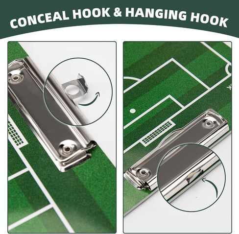 WISYOK Dry Erase Coaches Clipboard, Baseball Coaches Board, Double-Sided Baseball Lineup Board, Softball Clipboard for Coaches with Marker in Saudi Arabia
