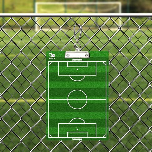 WISYOK Dry Erase Coaches Clipboard, Baseball Coaches Board, Double-Sided Baseball Lineup Board, Softball Clipboard for Coaches with Marker in Saudi Arabia