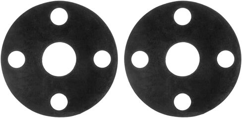 USA Sealing BULK-FG-593 Full Face EPDM Rubber Flange Gasket for 1" Pipe, 1/16" Height, Class 150 in Saudi Arabia