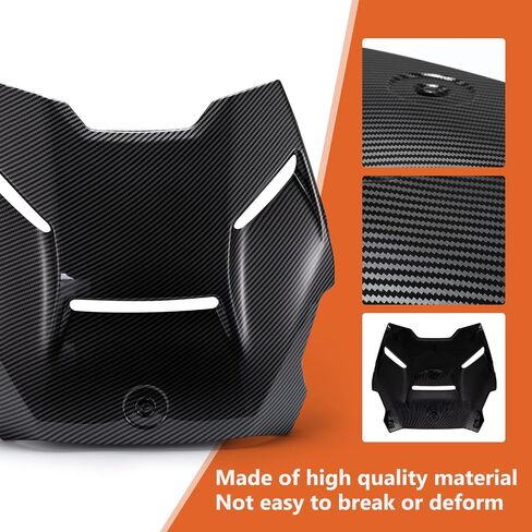 A & UTV PRO Hood Panel & Front Grill Trims Carbon Fiber Pattern for Can-Am Ryker All Models, Lower Grill Protector Accessories, Replace OEM # 219400877, 219400947 in Saudi Arabia