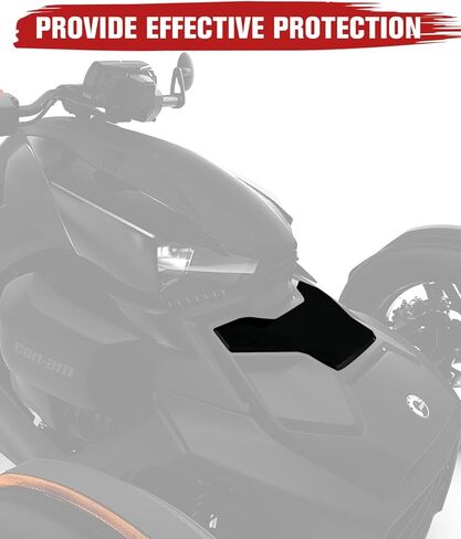 لوحة غطاء محرك السيارة A & UTV PRO والشواية الأمامية مزخرفة بنمط ألياف الكربون لجميع موديلات Can-Am Ryker، ملحقات حامي الشواية السفلية، استبدل OEM # 219400877، 219400947 in Kuwait