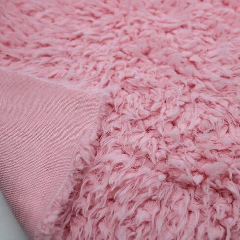 Texco Inc No Stretch Flokati Faux Fur Cuddly Fabric for Newborn Photography, Props and Layering Baby Blanket, Army Green 20X20 in Saudi Arabia