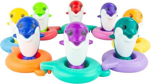 لعبة دولفين حوض الاستحمام الحسية السمعية للأطفال من لاماز، متعددة الألوان in Kuwait