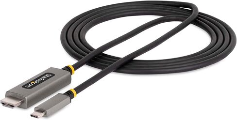 StarTech.com 6ft (2m) USB-C to HDMI Adapter Cable, 8K 60Hz, 4K 144Hz, HDR10, USB Type-C to HDMI 2.1 Video Converter Cable, USB-C DP Alt Mode/USB4/Thunderbolt 3/4 Compatible (135B-USBC-HDMI212M) in Saudi Arabia