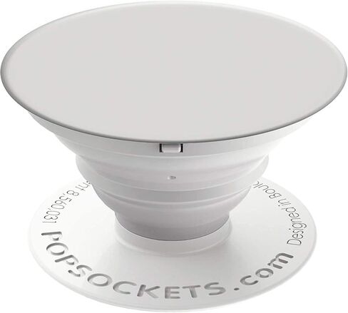 PopSockets: Collapsible Grip & Stand for Phones and Tablets - White in Saudi Arabia