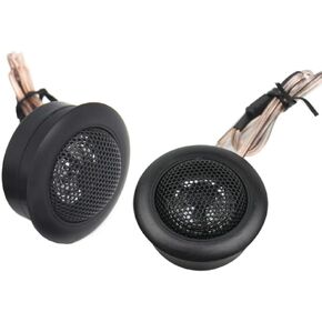 Car Tweeter Speaker 1-Inch 200 Watt Silk Dome Tweeters Audio Component Tweeters Premium Speaker System Tweeter Kit Original Sound Playback,Pair