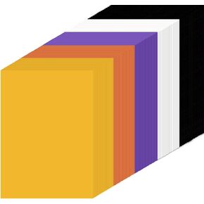 Colored Cardstock 8.5 x 11 Paper Pack,180gms,20 Assorted Colors, Double Sided Printed Cardstock Paper, for DIY Arts,Card Making, Scrapbooking,School Decor Supplies -100 Sheets