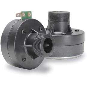 VOYZ 175 Watt Super Bullet Horn Driver 3" 8 ohms 18oz Magnet Threaded for Horn Mounting 1 Pair (2pcs) (VZ-995)