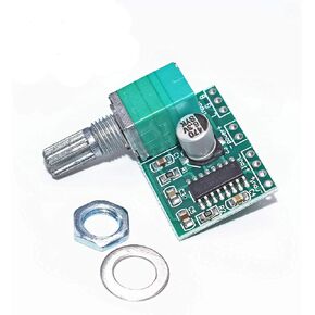 Mini 3W+3W DC 5V Audio Amplifier Digital Power Amp Module Board Dual-Channel PAM8403 with Potentiometer Volume Control for DIY Portable