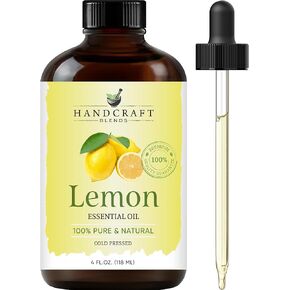 Handcraft Blends Ginger Essential Oil - Huge 4 Fl Oz - 100% Pure and Natural - Premium Grade with Glass Dropper