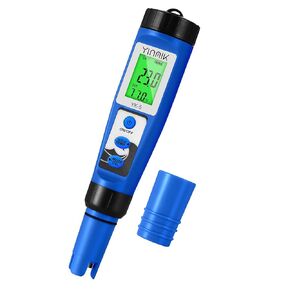 YINMIK Pool Salt Tester New Update 5 in 1 pH TDS EC Salinity Meter for Saltwater Swimming Pools Hot Tub Digital Salinity Tester for Saltwater Aquarium Water More Accuracy pH and ppm Meter Hydroponic