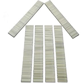 18 Gauge Brad Nails 304 Stainless Steel (5/8 inch) 1500 pcs 18 GA Nail Gun Nails Assorted and Small Finishing Nails for Pneumatic, Electric Brad Nailer