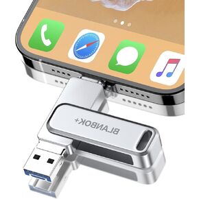 ارفع مستوى تجربة إدارة البيانات الخاصة بك باستخدام شريحة ذاكرة USB المتطورة - التطبيق المطلوب تنزيله على أجهزة iOS (Silver-AL5) in Kuwait