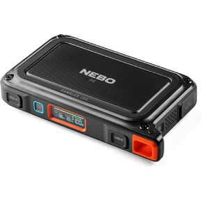 NEBO Rambler Portable Power Station, Powerful, Handheld, Versatile, Multi-Device Charging, Solar Ready with Integrated AC Inverter for Power to Work Remotely On or Off The Grid, Rambler 200