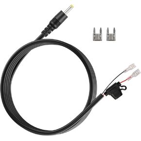 79 Inch Trail Camera Power Cord Compatible with Tactacam Reveal X XB SK, 4.0x1.7mm DC Plug External Cable with Fuse, Trail Game Camera Accessories