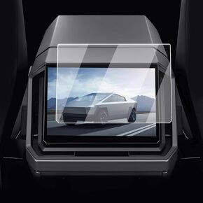 Screen Protector 2 Pcs for 2024 Tesla Cybertruck 18.5-Inch Central Touchscreen & 9.4-Inch Rear Screen Protector for Cybertruck Accessories Matte Tempered Glass Screen Protector Anti Glare & Fingerprints