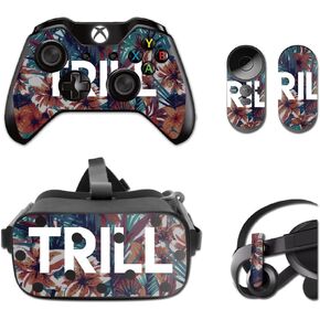 MightySkins Skin Compatible with Oculus Rift CV1 – Trill | Protective, Durable, and Unique Vinyl Decal wrap Cover | Easy to Apply, Remove, and Change Styles | Made in The USA