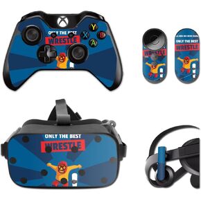 MightySkins Skin Compatible with Oculus Rift CV1 – Best Wrestle | Protective, Durable, and Unique Vinyl Decal wrap Cover | Easy to Apply, Remove, and Change Styles | Made in The USA