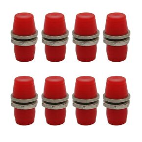 8Pcs FC-FC FC/FC Single Mode SIMPLEX Fiber Optic Cable Adapter Joiner Coupler D Small Type
