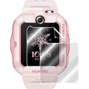 IPG for Huawei Children´s Watch 4X Smart Watch Screen Protector (2 Units) Invisible Ultra HD Clear Film Anti Scratch Guard-Smooth/Self-Healing/Bubble -Free