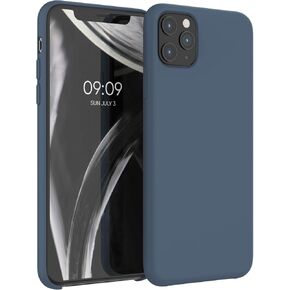 kwmobile Case Compatible with Apple iPhone 11 Pro Max Case - TPU Silicone Phone Cover with Soft Finish - Soft Blush