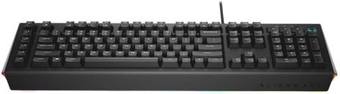 Alienware Advanced Gaming Keyboard AW568 - Alienfx RGB Lighting System - 5 Programmable Macro Key Functions in Saudi Arabia