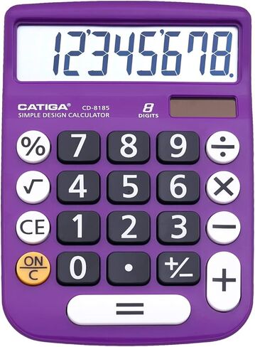 Desktop 12-Digit Business Calculator with Dual Power, Solar and Battery, for Basic Calculations, Desk Calculators for School or Office Small in Saudi Arabia