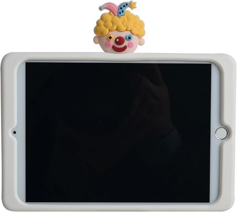 حافظة كرتونية لجهاز iPad Mini 1/2/3/4/5 7.9 بوصة، مسند من السيليكون الناعم اللطيف من MONEHOYSY [مقاوم للسقوط، مقاوم للصدمات، مضاد للانزلاق] غطاء بحامل خلفي للأطفال والمراهقين والبنات والأولاد (كيتي) in Kuwait