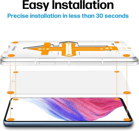 Power Theory compatible with Samsung Galaxy S24 Ultra Privacy Screen Protector Tempered Glass [Ultra 9H Hardness], 2 Pack, Anti-Spy, Easy Install Kit, 99% HD Bubble Free Clear, Case Friendly in Saudi Arabia