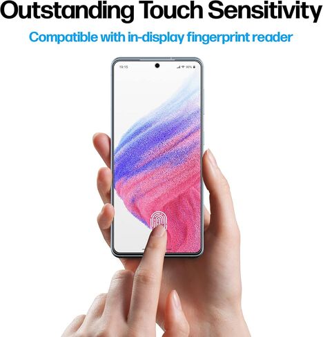 Power Theory compatible with Samsung Galaxy S24 Ultra Privacy Screen Protector Tempered Glass [Ultra 9H Hardness], 2 Pack, Anti-Spy, Easy Install Kit, 99% HD Bubble Free Clear, Case Friendly in Saudi Arabia