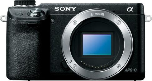 Sony NEX-6L/B Mirrorless Digital Camera with 16-50mm Power Zoom Lens and 3-Inch LED (Black) (Renewed) in Saudi Arabia