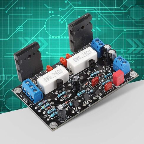 2SC5200 & 2SA1943 مكبر كهربائي مجلس تيار مستمر 10 45 فولت 150 واط ثنائي القناة الرقمية مكبر كهربائي الصوت مجلس سعة كبيرة مجلس لوحة دوائر كهربائية in Saudi Arabia