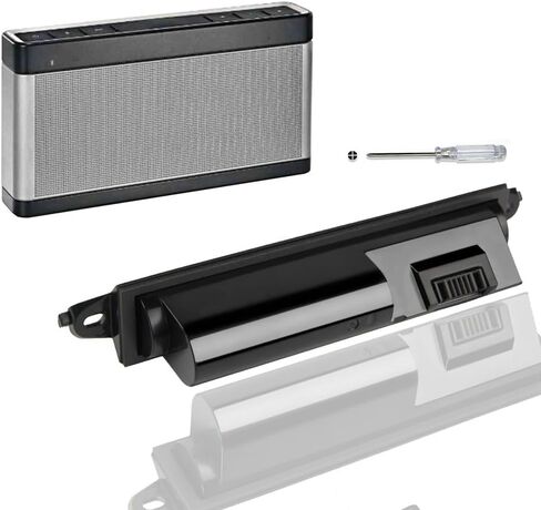 بطارية مكبر صوت بلوتوث CQCQ 359495 لـ Bose SoundLink III 359498 330107 330107A 359495 330105 330105A 414255 Soundlink Bluetooth Mobile مكبر صوت II 404600 (11.1V 25Wh/2230mAh) in Saudi Arabia