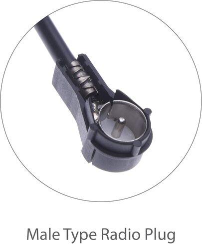 محول هوائي راديو السيارة من Keple محول جوي للسيارة لأجهزة الراديو الاستريو الأوروبية للسيارات Motorola Type DIN أنثى إلى محطة الهوائي in Kuwait