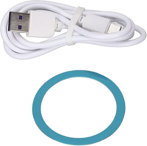 Car Charger,15W Fast Charging Auto Clamping Car Charger Phone Mount,Powerful Magnetic,Support Qc2.0/3.0,360° Rotation Stable Sturdy (White) in Saudi Arabia