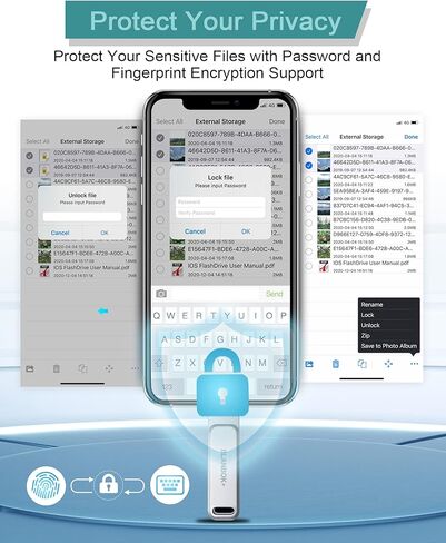 ارفع مستوى تجربة إدارة البيانات الخاصة بك باستخدام شريحة ذاكرة USB المتطورة - التطبيق المطلوب تنزيله على أجهزة iOS (Silver-AL5) in Kuwait