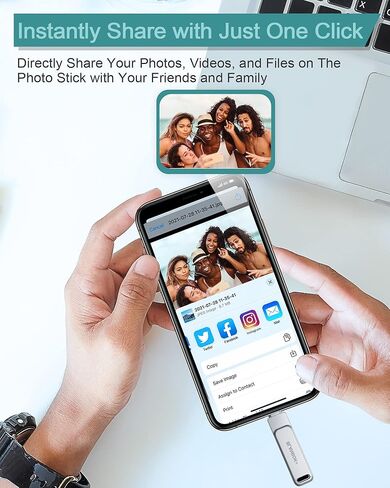 ارفع مستوى تجربة إدارة البيانات الخاصة بك باستخدام شريحة ذاكرة USB المتطورة - التطبيق المطلوب تنزيله على أجهزة iOS (Silver-AL5) in Kuwait