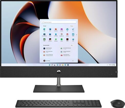 HP Pavilion 27 Touch Desktop 2TB SSD 32GB RAM Win 11 Pro (معالج Intel الجيل الرابع عشر Core i9-14900K مع Turbo Boost إلى 6.00 جيجاهرتز، ذاكرة الوصول العشوائي 32 جيجابايت، 2 تيرابايت SSD، شاشة لمس FullHD 27 بوصة) كمبيوتر شخصي الكل في واحد in Saudi Arabia