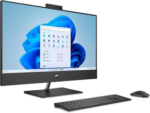 HP Pavilion 27 Touch Desktop 2TB SSD 32GB RAM Win 11 Pro (معالج Intel الجيل الرابع عشر Core i9-14900K مع Turbo Boost إلى 6.00 جيجاهرتز، ذاكرة الوصول العشوائي 32 جيجابايت، 2 تيرابايت SSD، شاشة لمس FullHD 27 بوصة) كمبيوتر شخصي الكل في واحد in Saudi Arabia