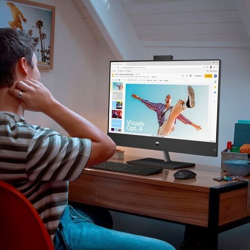 HP Pavilion 27 Touch Desktop 2TB SSD 32GB RAM Win 11 Pro (معالج Intel الجيل الرابع عشر Core i9-14900K مع Turbo Boost إلى 6.00 جيجاهرتز، ذاكرة الوصول العشوائي 32 جيجابايت، 2 تيرابايت SSD، شاشة لمس FullHD 27 بوصة) كمبيوتر شخصي الكل في واحد in Saudi Arabia
