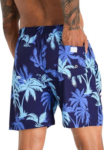 APTRO Men's Quick Dry 2 in 1 Swim Trunks with Compression Liner Swimsuit Swim Shorts Bathing Suits#343 2XL in Saudi Arabia