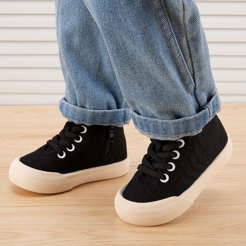 BMCiTYBM Baby Walking Shoes Boy Girl High Top Sneakers Infant First Shoes for Learning to Walk 6 9 12 18 24 Months in Saudi Arabia