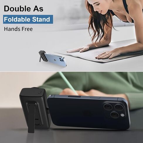 Mini Portable Phone Charger for iPhone Fast charging 5000mAh Small Battery Pack Plug in Power Bank With IOS and Type-C Connector Compatible with Apple Watch, iPhone 15/14/13/12/11/SE & Android Device in Saudi Arabia