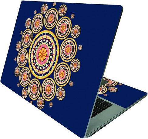 MightySkins Skin Compatible with Microsoft Surface Laptop 4 15" - Blue Vintage | Protective, Durable, and Unique Vinyl Decal wrap Cover | Easy to Apply, Remove, and Change Styles | Made in The USA in Saudi Arabia