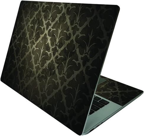 MightySkins Skin Compatible with Microsoft Surface Laptop 4 15" - Blue Vintage | Protective, Durable, and Unique Vinyl Decal wrap Cover | Easy to Apply, Remove, and Change Styles | Made in The USA in Saudi Arabia
